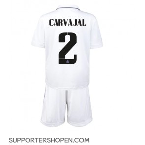 Real Madrid Daniel Carvajal #2 Hemmatröja Barn 2022-23 Kortärmad (+ korta byxor)